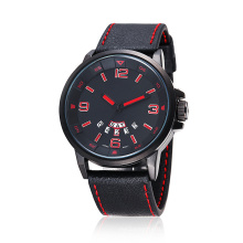 Water Resistant Man Wrist Watch with Silicon Strap